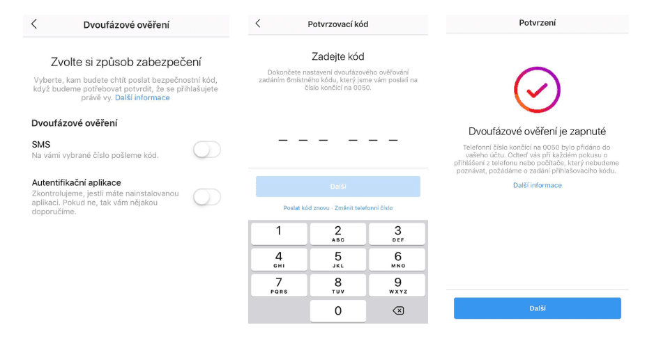 Jak si zabezpečit instagramový účet
