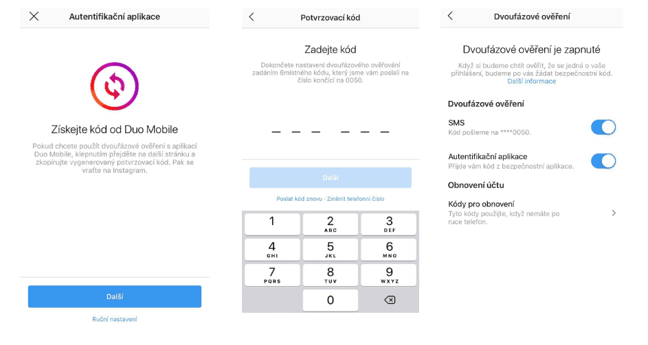 Jak si zabezpečit instagramový účet