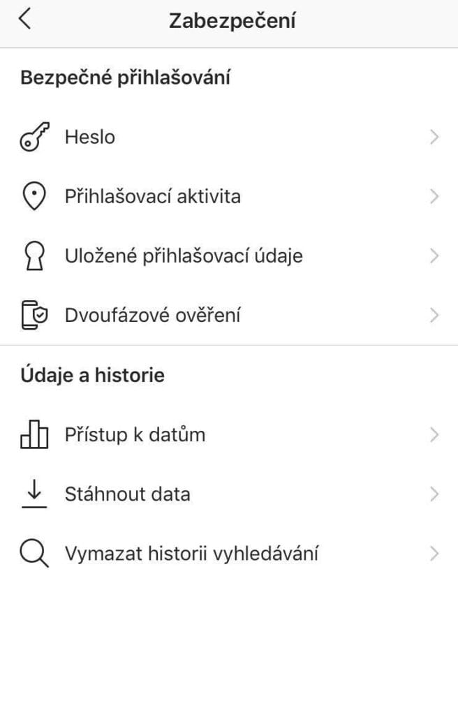Jak si zabezpečit instagramový účet