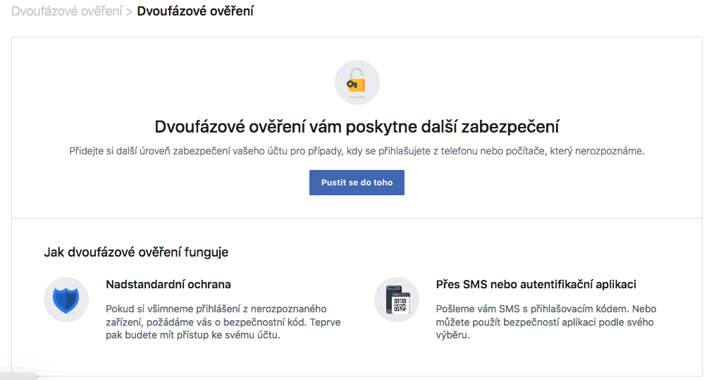 Jak zabezpečit účet na facebooku