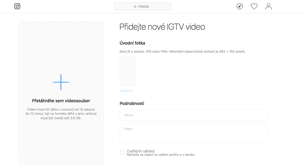 Manuál: jak na igtv kanál - 1. Díl