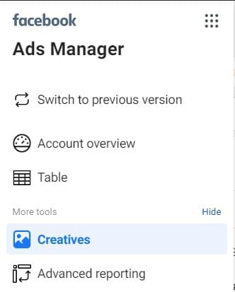 Využijte všechny funkce reportování v ads manageru