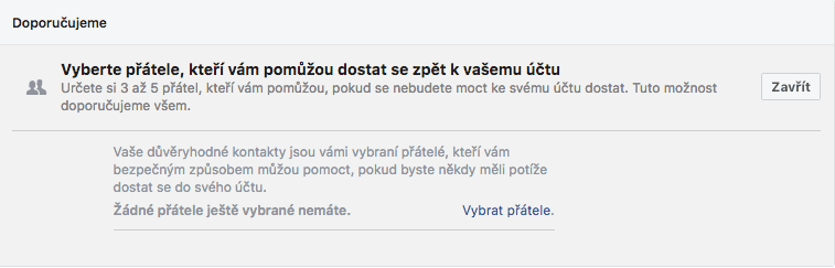 Jak zabezpečit účet na facebooku